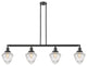 Innovations 214-OB-G664-7-LED 4 Light Island Light, Oil Rubbed Bronze