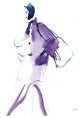 "Colorful Fashion IV" Digital Paper Print by Anne Tavoletti, 22"x26"