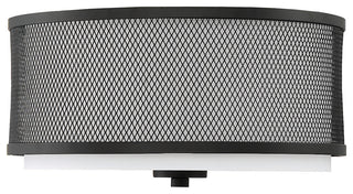 3-Light Ceiling Light, Matte Black