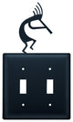 Kokopelli Double Switch Cover
