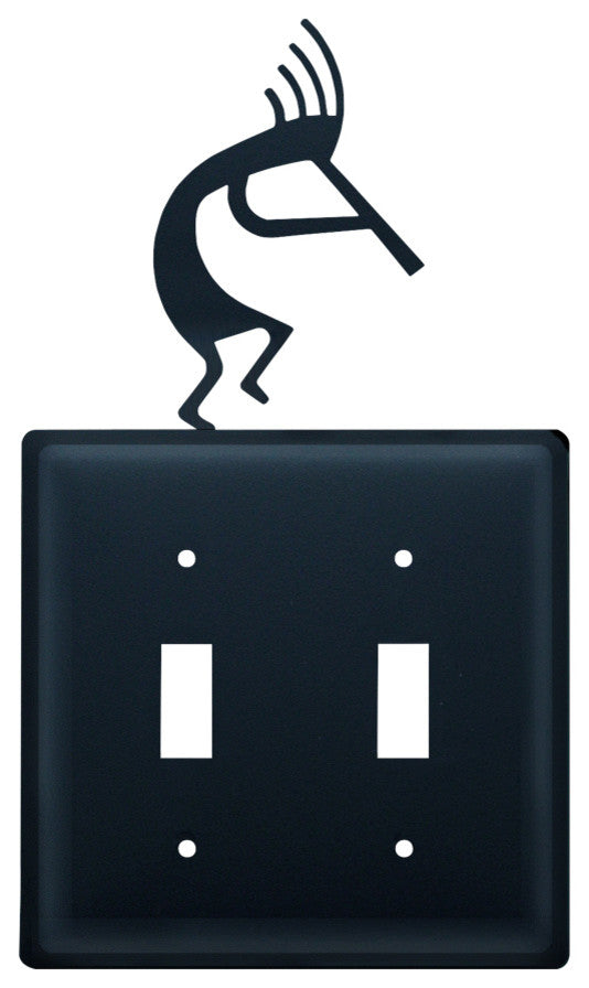 Kokopelli Double Switch Cover