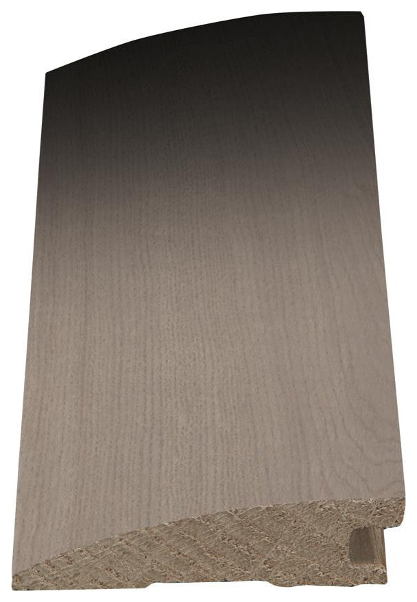 European White Oak Flush Reducer, 1/2"x2"x78", Wood Molding-Mineral