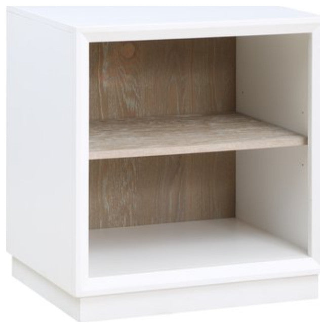 Boca Grande Open Low Bookcase With USB