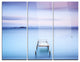 "Bright Purple Sky" Photo Metal Wall Art, 3 Panels, 36"x28"