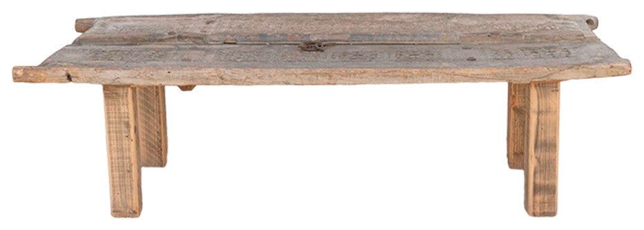 Rare Swat Valley Carved Coffee Table