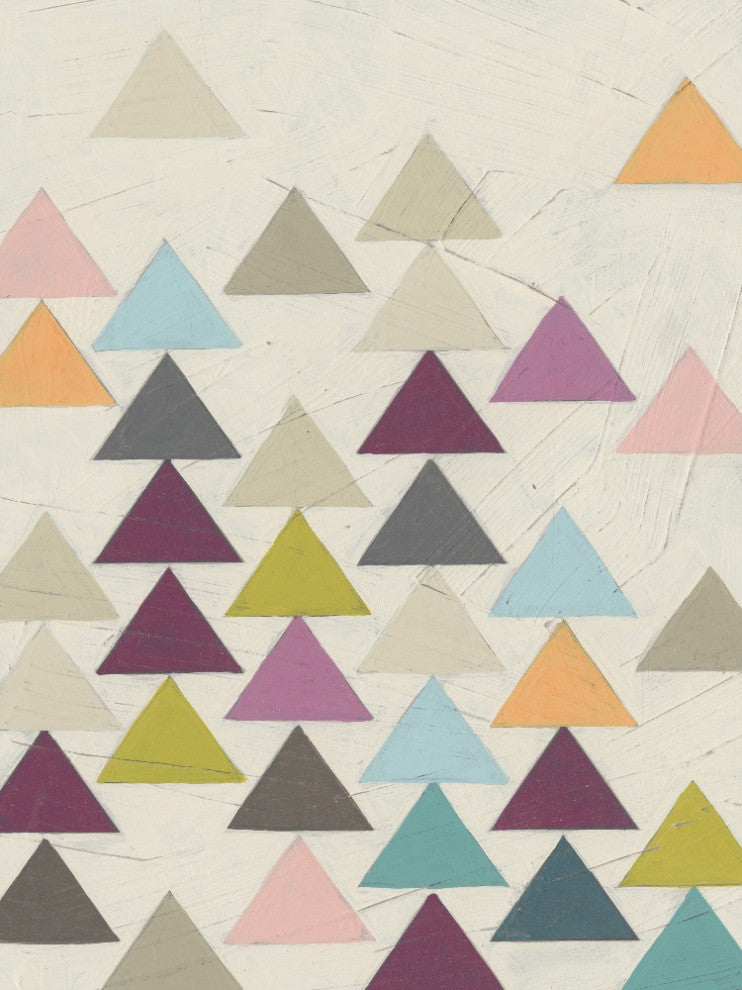 "Confetti Prism VIII" Fine Art Giant Canvas Print, 54"x72"