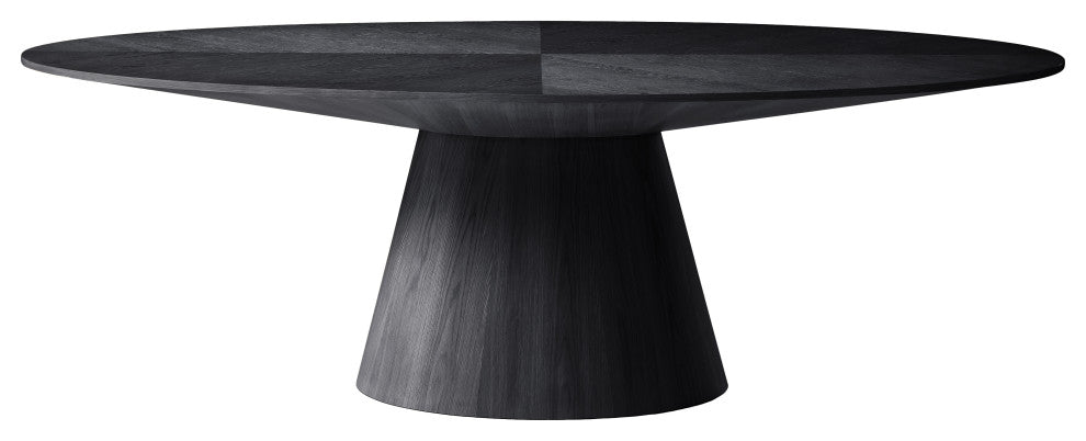 Gavin Black Dining Table, Black