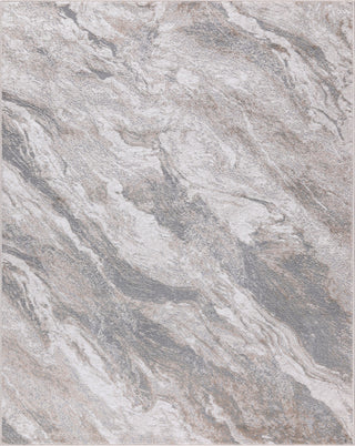 High-Low Silas Gray/Brown Rug, Gray, 8'8"x12'