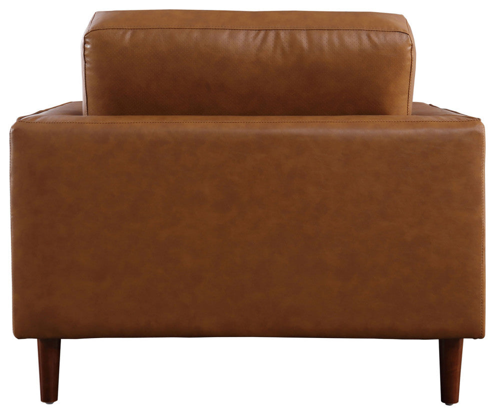 Frederick Modern Contemporary Leather Armchair