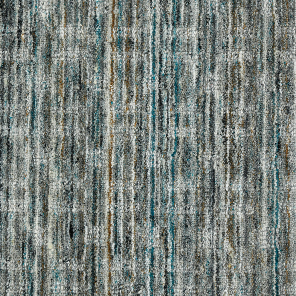Houston Aliya Area Rug, Turq Gray, 2' x 3', Geometric