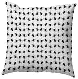 18"x18" Spider Cluster Decorative Throw Pillow, White
