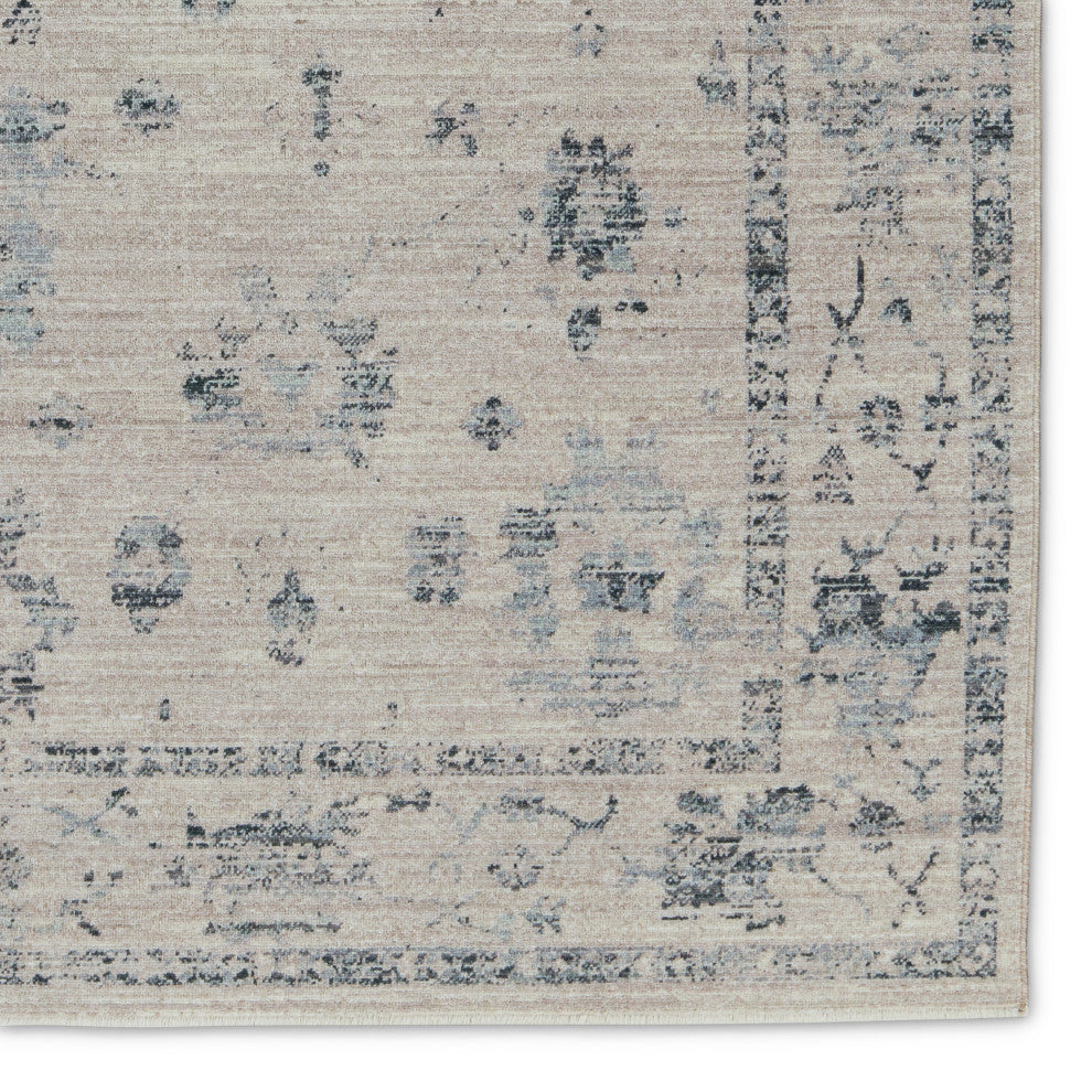 Vibe by Jaipur Living Adelaide Floral Blue/ Gray Area Rug 10'X14'