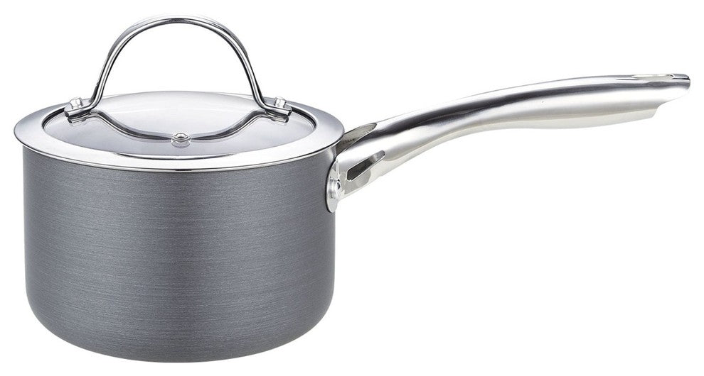 Cooks Standard Hard Anodize Premium Grade Nonstick 2-Quart Sauce Pan With Cover