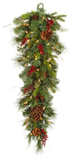 36" Cibola Mix Teardrop Led50Wmwht