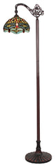 CHLOE Lighting CH3T471GD11-RF1 EMPRESS Dragonfly Bronze Reading Floor Lamp