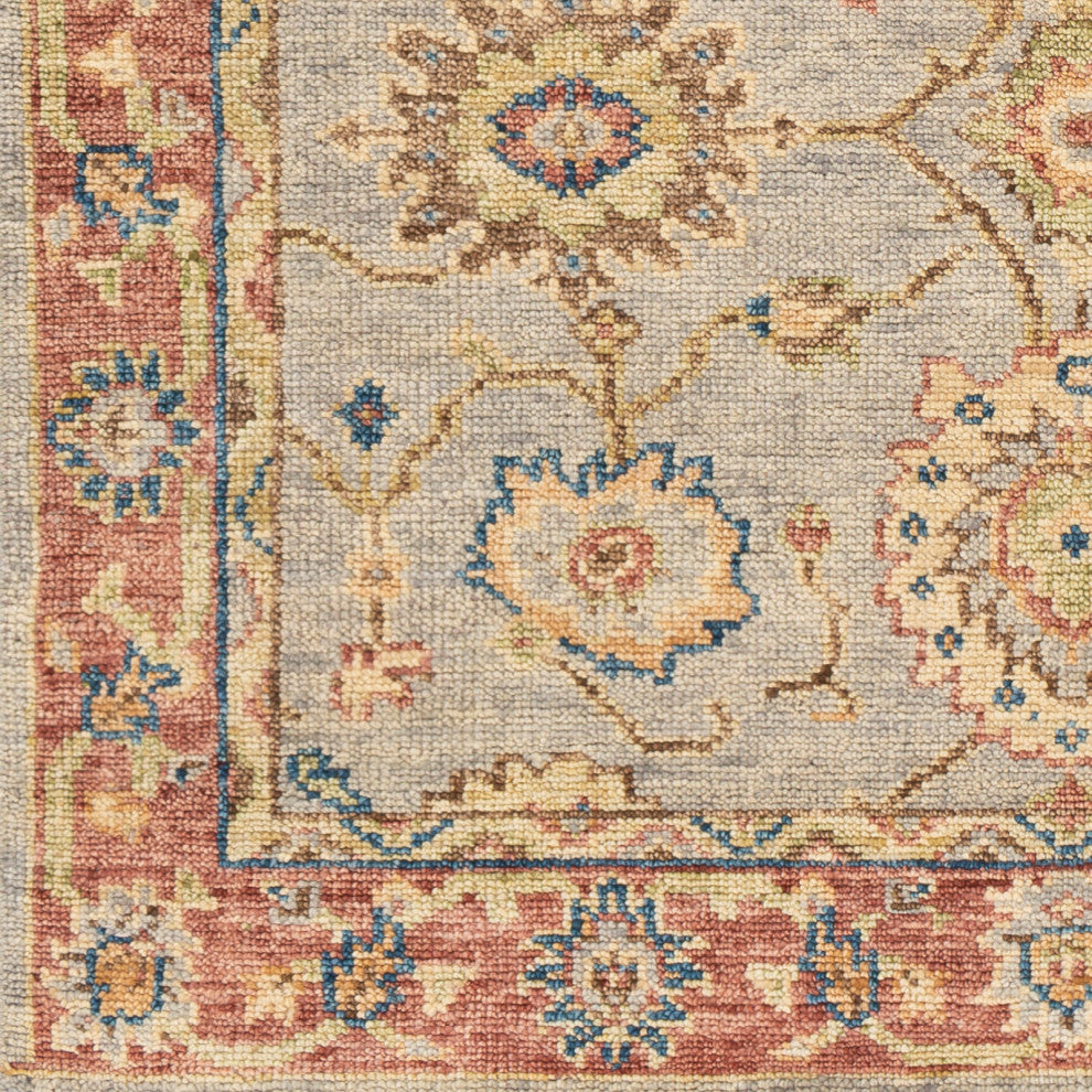 Surya Biscayne BSY-2304 Traditional Area Rug, 2' x 3' Rectangle
