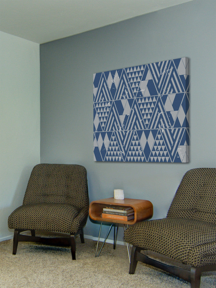 "Crippled Intensity" Painting Print on Wrapped Canvas