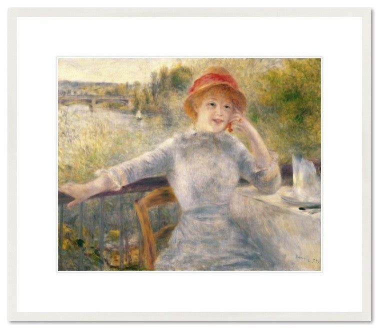 Alphonsine Fournaise (1845-1937) at The Grenouillere, 1879