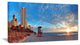 "Miami South Beach" Photography Canvas Print, 40"x20"