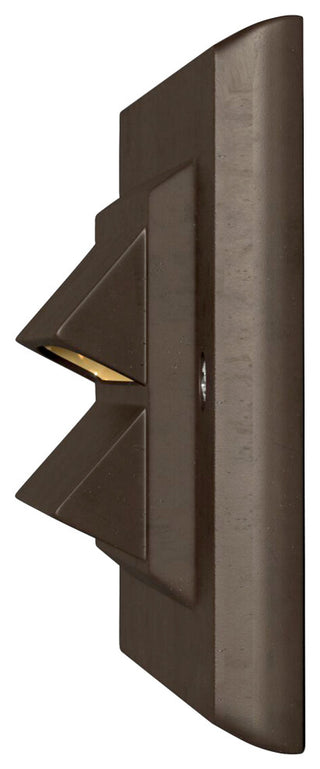 Hinkley Deck Horizontal Horizontal Led Deck Sconce, Bronze