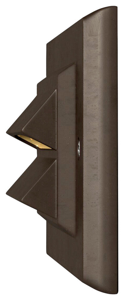 Hinkley Deck Horizontal Horizontal Led Deck Sconce, Bronze
