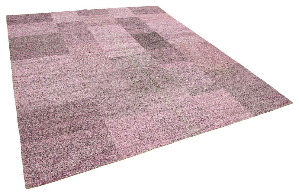 Rug N Carpet - Hand-knotted Turkish 8' 2'' x 9' 11'' Unique Wool Kilim Rug