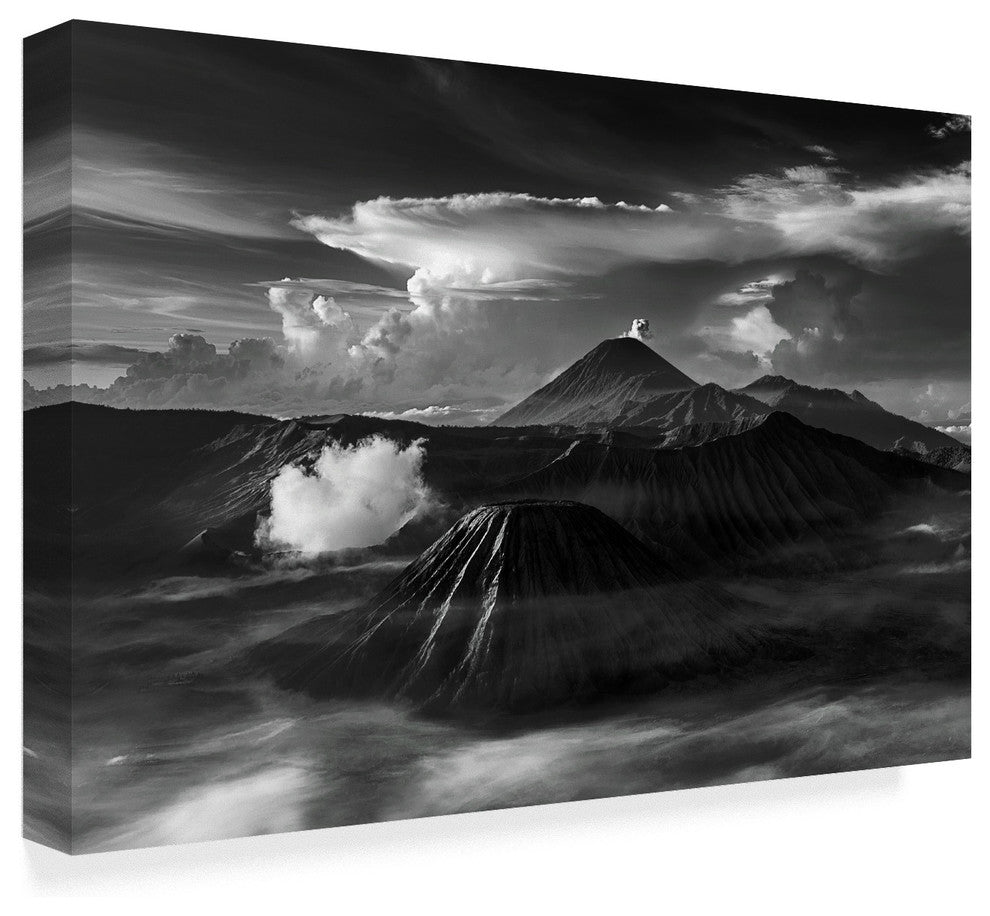 Pradeep Raja 'Morning View Of Mt Bromo' Canvas Art, 19"x12"