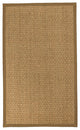 Natural Area Rugs Made in USA Basketweave Seagrass Rug, Squirrel, 12' X 18'