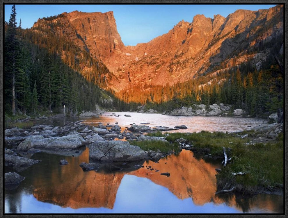 "Dream Lake, Rocky Mountain National Park, Colorado"  by Tim Fitzharris, 25x19"