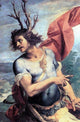 Giuseppe Cesari Diana and Actaeon , 18"x27" Wall Decal