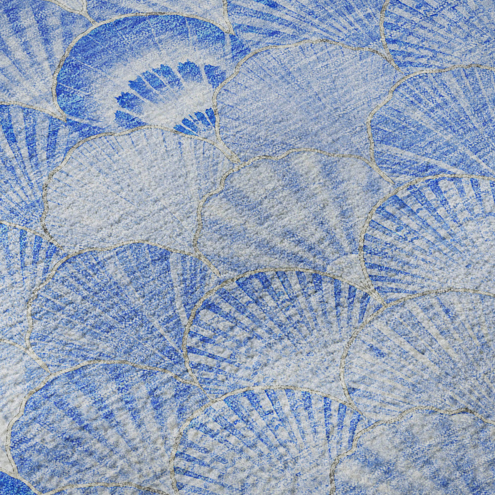 Addison Premium Washable Mayfield AMF181 Blue 2'6" x 3'10" Rug