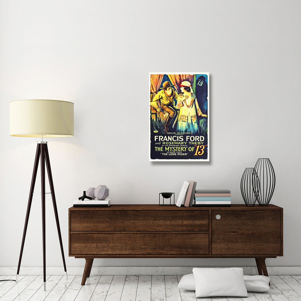 "The Mystery of 13" Stretched Canvas Giclee by Hollywood Photo Archive, 24x36"