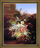 Adelheid Dietrich Floral Still Life Framed Premium Canvas Print, 16"x20"