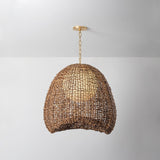 Maester Pendant, Vintage Gold Leaf