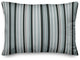 Blue Stripes Throw Pillow