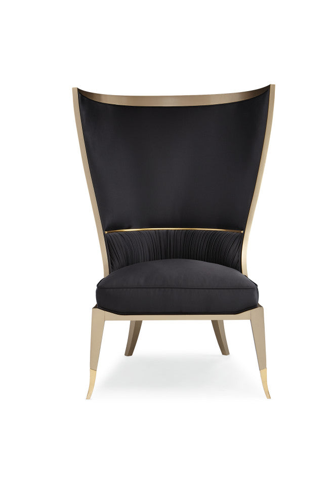 Pop Your Collar Wingback Chair