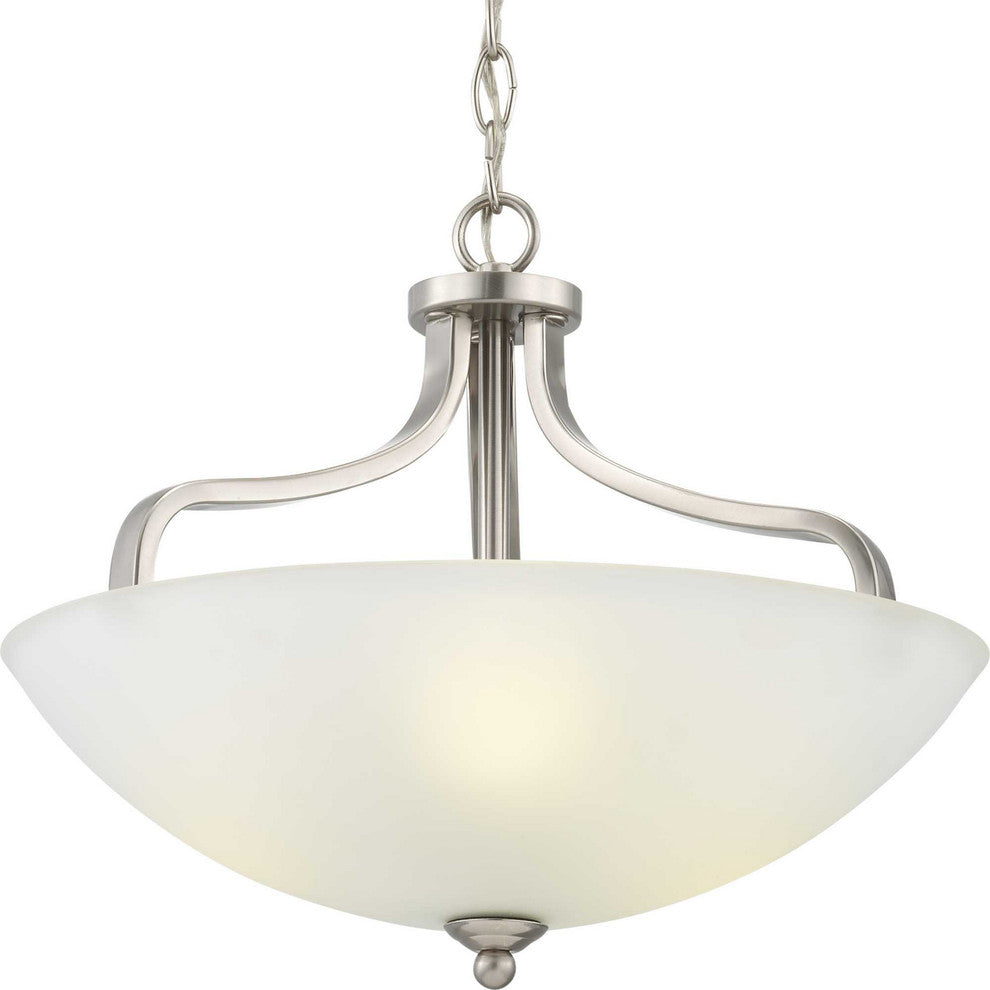 Progress Lighting Laird Three Light Semi-Flush Convertible P350136-009