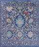 8' 0" X 9' 8" Hand-Knotted Turkish Oushak Wool Rug - Q15584