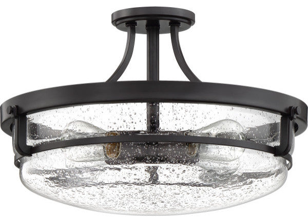 Quoizel Outpost Four Light Semi-Flush Mount QF3419PN