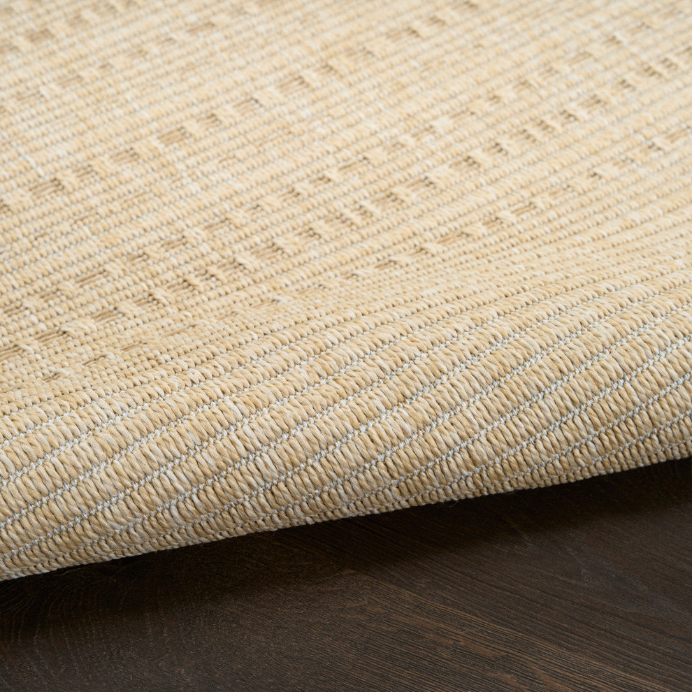 Nourison Tulum 2' x 3' Cream Outdoor Rug