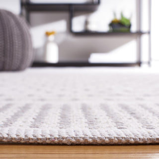 Safavieh Montauk Collection MTK714G Rug, Light Grey/Ivory, 8' x 10'