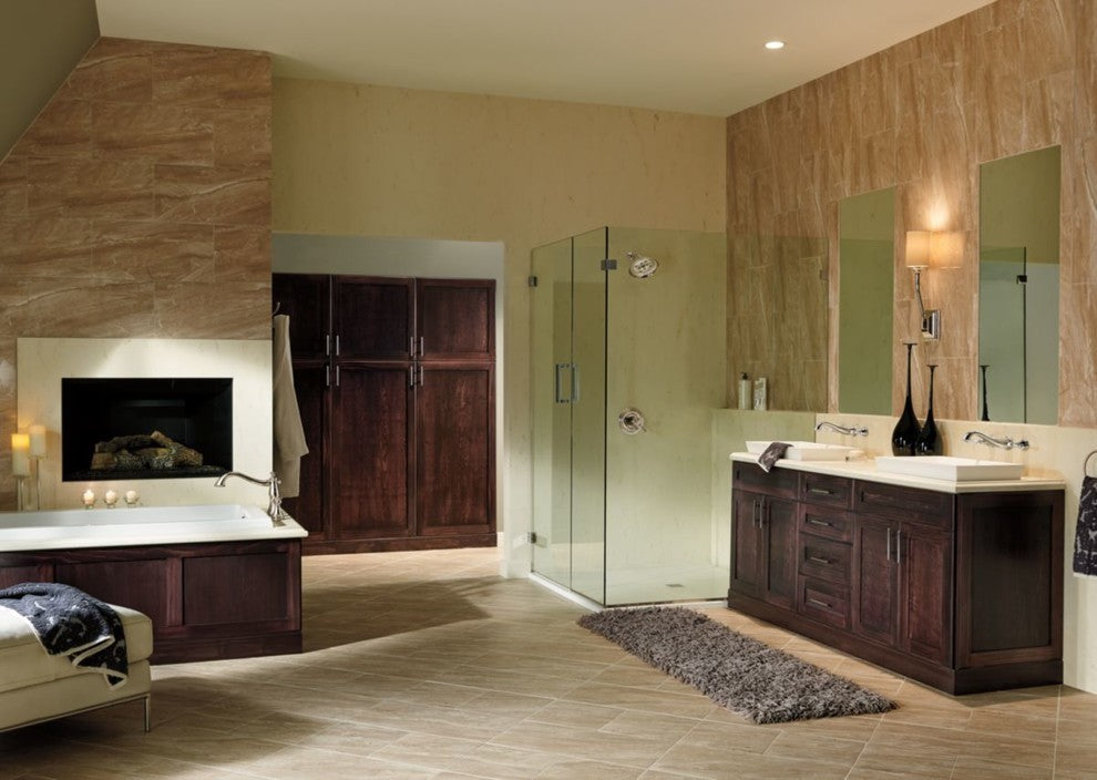 Delta Cassidy Metal Lever Handle Set, Roman Tub, Chrome, H697