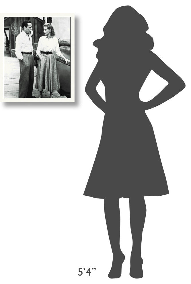 "Promotional Still - Humphrey Bogart - Key Largo" Canvas Giclee, 18"x22"