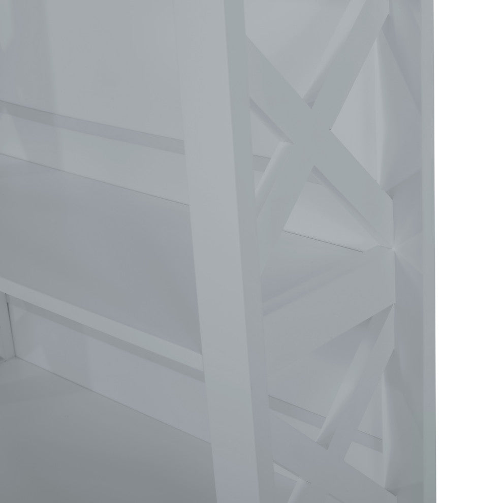 Lewis Wall-Mounted Bathroom Storage Cabinet With Drawers, Gray