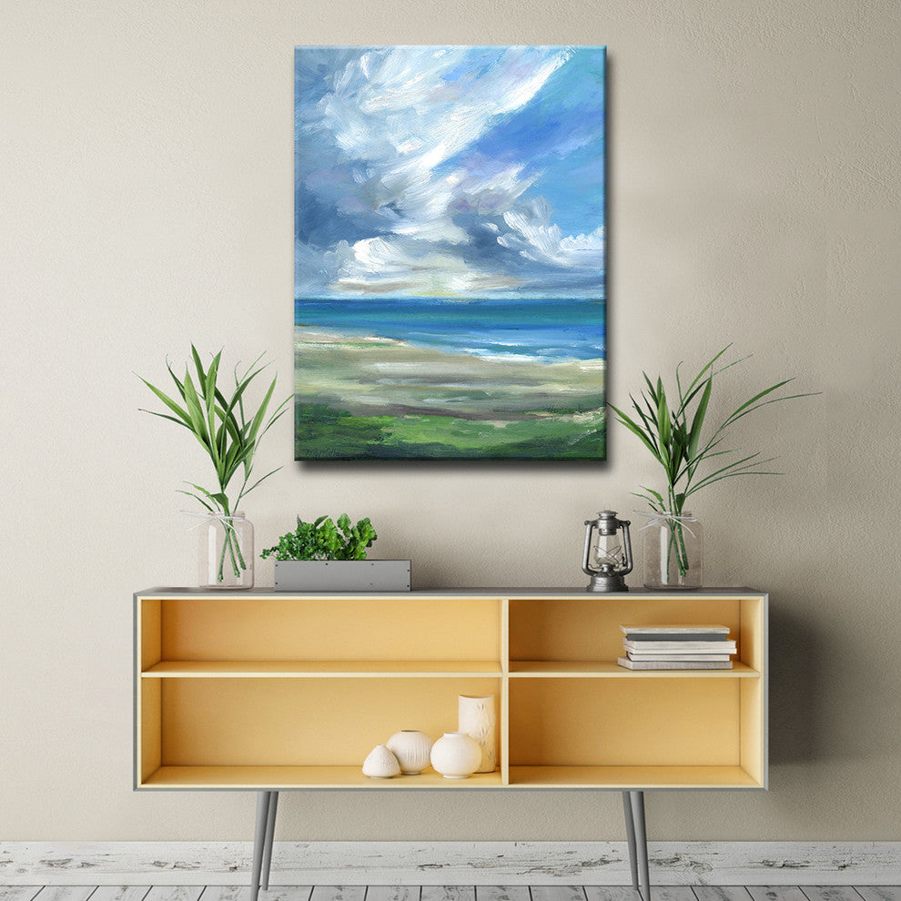 Big Sky' Ready2HangArt Canvas by Leslie Owens, 16"x20"