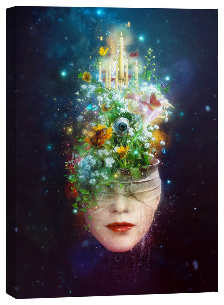 Cortesi Home "Herbal Movement" by Mario Sanchez Nevado, Giclee Canvas, 26"x40"