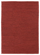 Pricol Contemporary Area Rug, Red, 5'x7'