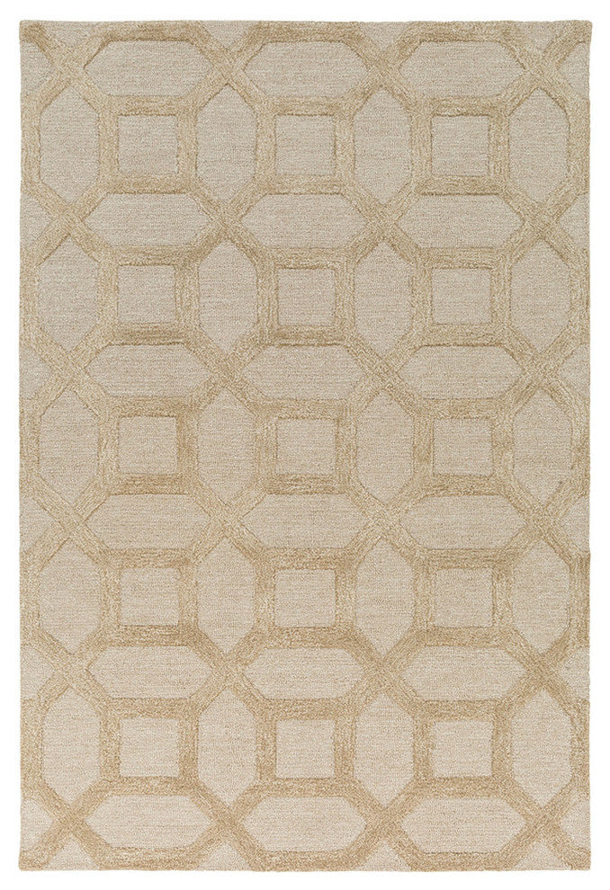 Arise Transitional Khaki Area Rug, 2'3"x10' Runner