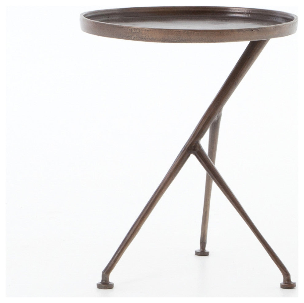 Schmidt Accent Table-Antique Rust