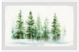 "Amongst the Trees" Framed Painting Print, 12x8